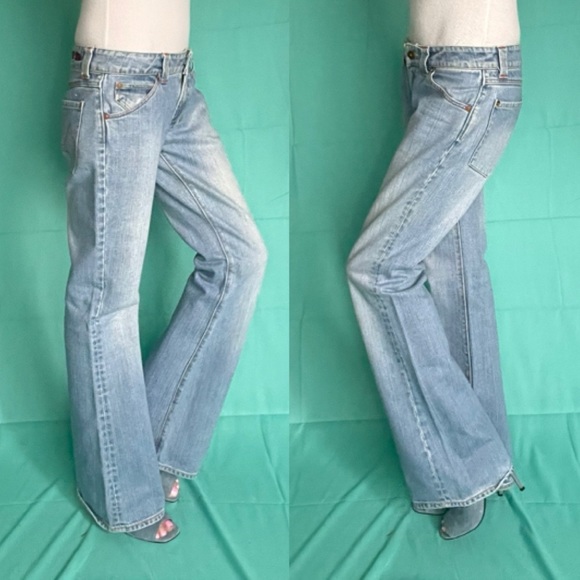 Reo Starr Flare vintage jeans Sz 27 - Picture 7 of 17